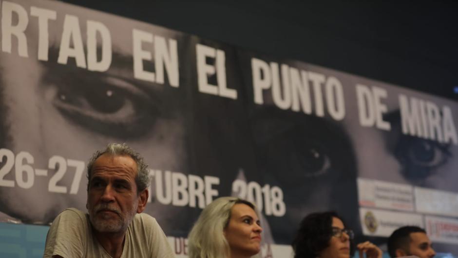 Willy Toledo en unas jornadas sobre libertad de expresión en Cádiz