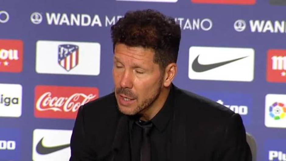 Simeone: "Seguramente Rodri y Koke sea la mejor pareja de medios para atacar"