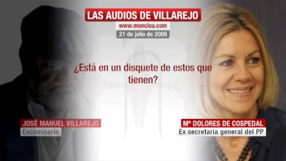 El marido de Cospedal encargó al excomisario Villarejo investigar a Javier Arenas con dinero del PP.