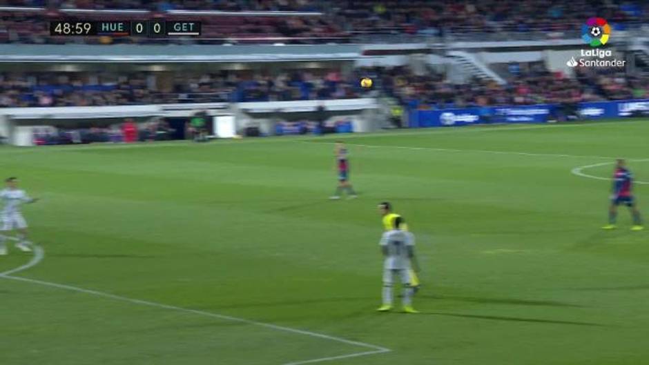 Gran parada de David Soria en el Huesca 1-1 Getafe