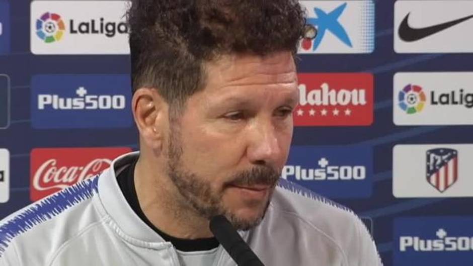 Simeone: "En todos los equipos importantes hay lesiones"