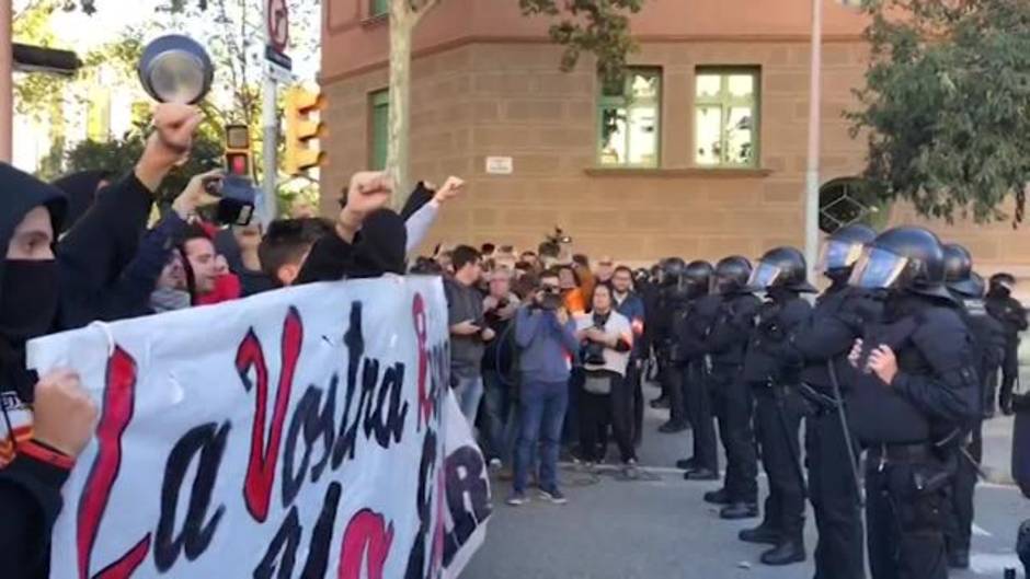 Manifestación de los CDR en Barcelona