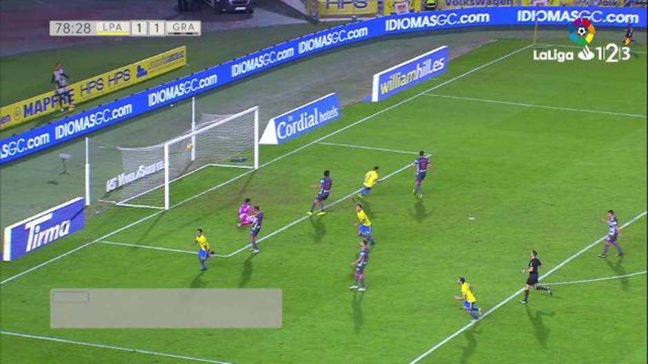 LaLiga 123 | Resumen y goles del Las Palmas 2 - 2 Granada CF