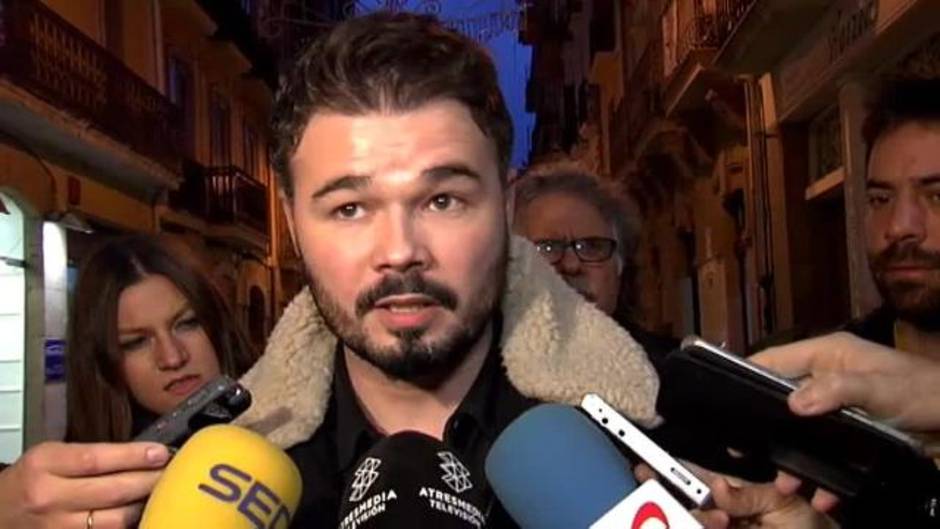 Rufián sobre los detenidos de Alsasua: "veremos a sus carceleros de toga y escaño sentados algún día en un tribunal de derechos humanos"