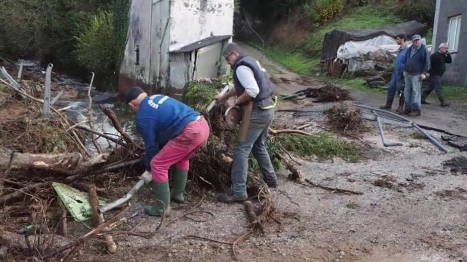 Muere una mujer en Viveiro (Lugo) al desbordar un río