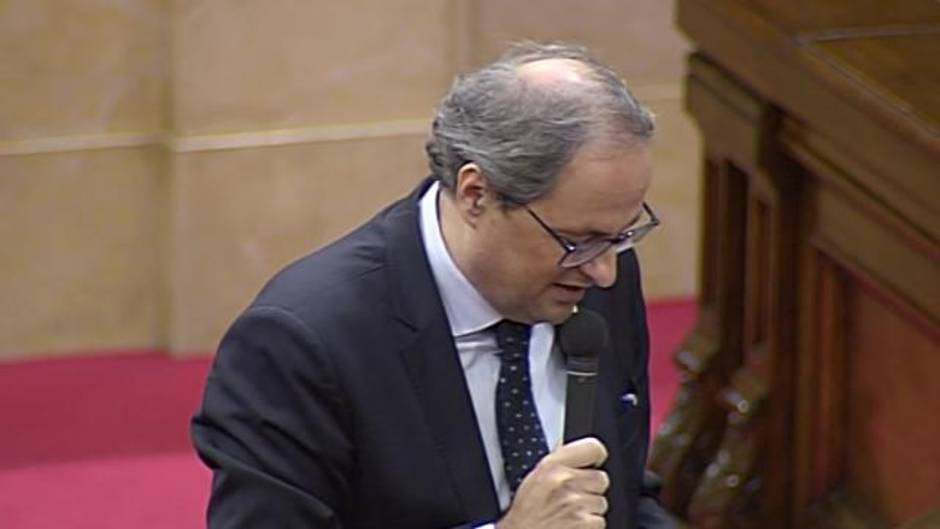 Torra: "Cuando se piensa que justicia no se puede desprestigiar más, pasa otra cosa"