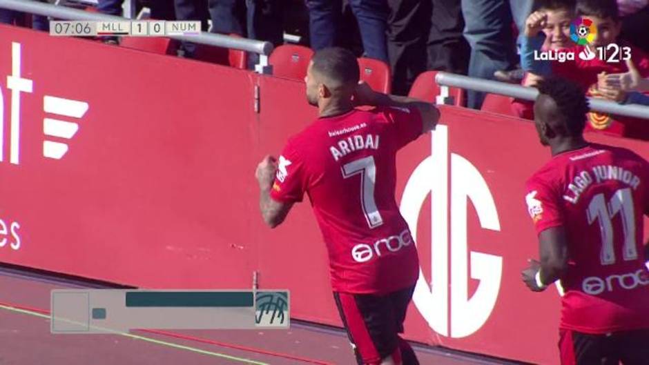 LaLiga123 (J15): Resumen y goles del Mallorca (1) - Numancia (0)