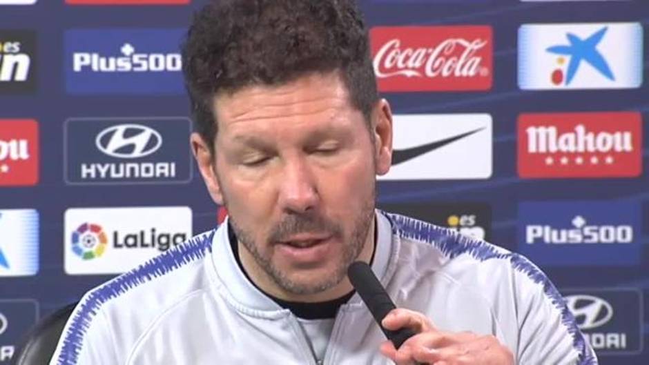 Simeone: "Diego Costa está disponible y con entusiasmo"