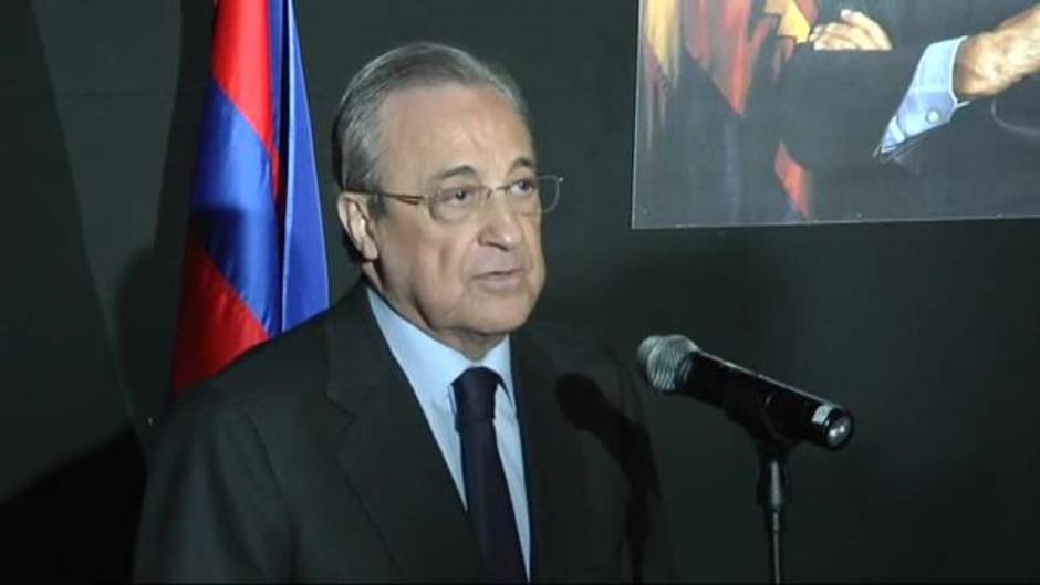 Florentino Pérez: "Núñez tuvo mucho que ver en que Barça y Madrid sean hoy los dos mejores clubes del mundo"