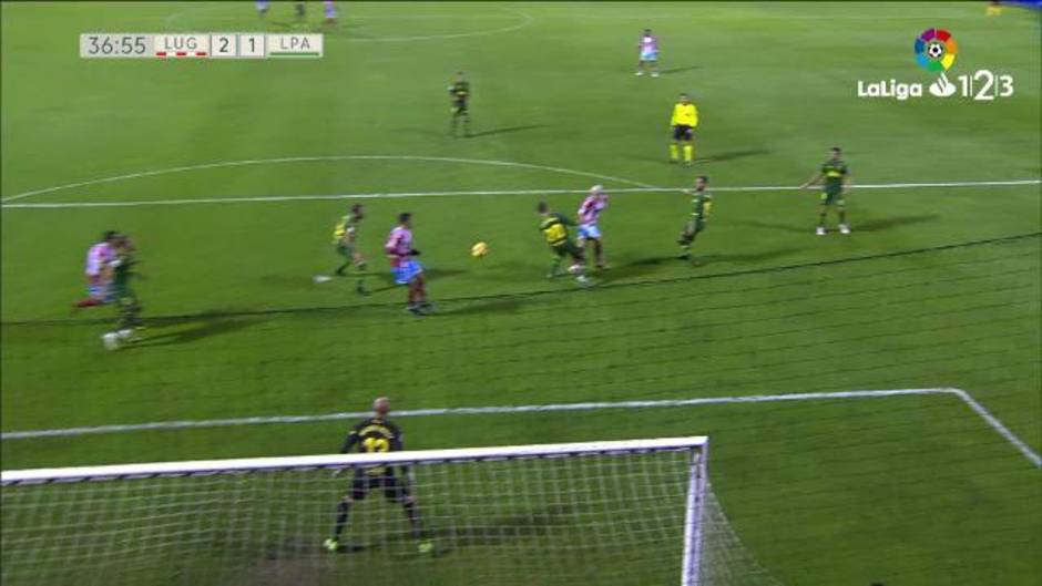 LaLiga 123 (J17): Resumen y goles del Lugo 4-2 Las Palmas