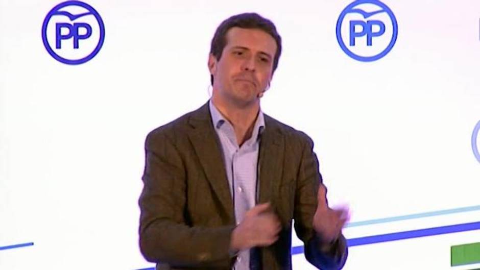 Pablo Casado pide al Gobierno que aplique la Ley de Partidos