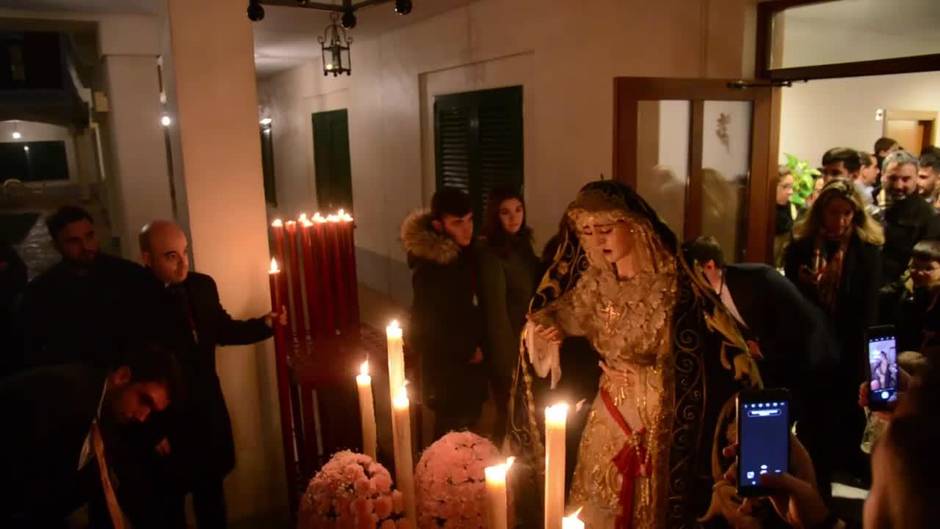 Traslado de la Virgen de la Encarnación de San Benito a las Hermanitas de los Pobres 2018