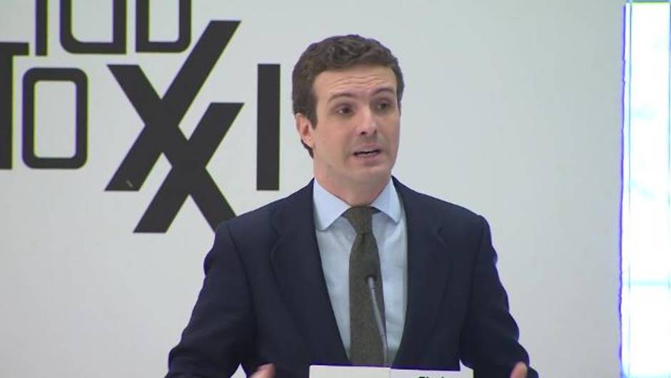 Casado denuncia que Sánchez "implore" una reunión bilateral a Torra