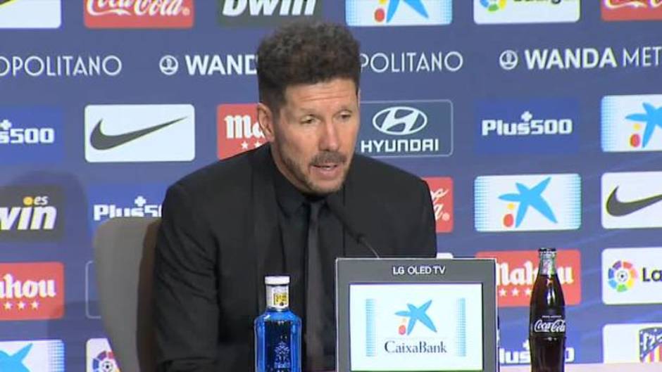 Simeone espera que los suyos carguen las pilas para enero y apoya a Lucas