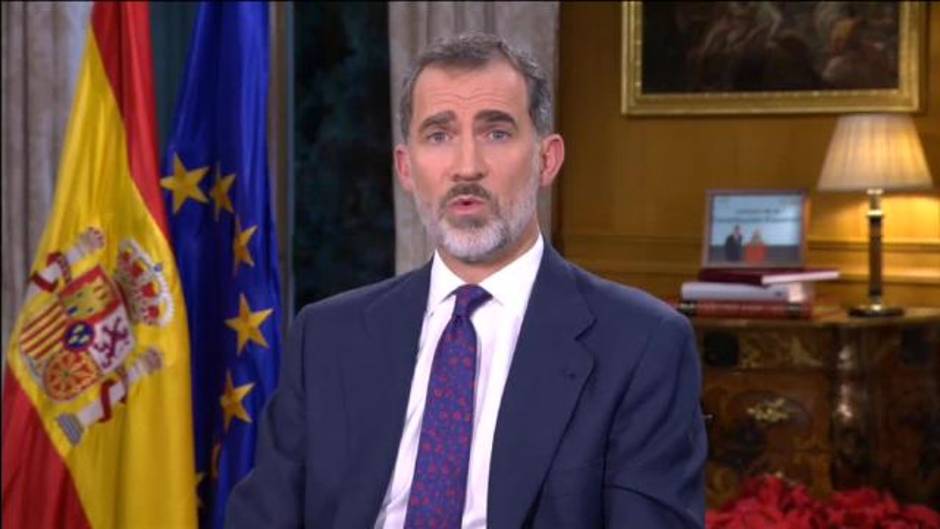 Felipe VI: "La convivencia exige respeto a nuestra Constitución"