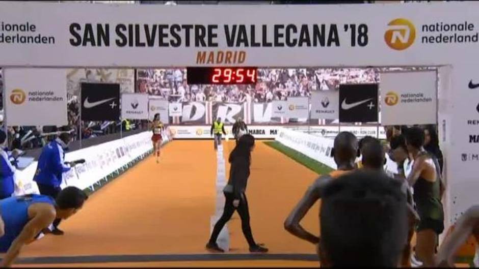 Se baten los récords de la carrera internacional en la San Silvestre vallecana