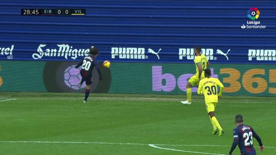 Polémica en el Eibar 0-0 Villarreal