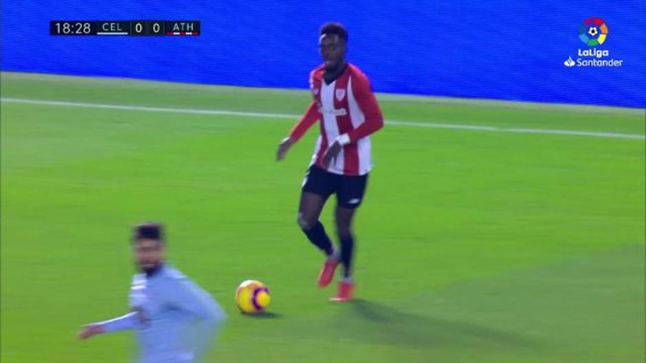 Gol de Muniain (0-1) en el Celta 1 - Athletic 2