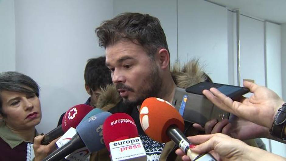 Rufián insiste en que se pidió la cabeza de Borrell a cambio de aprobar PGE