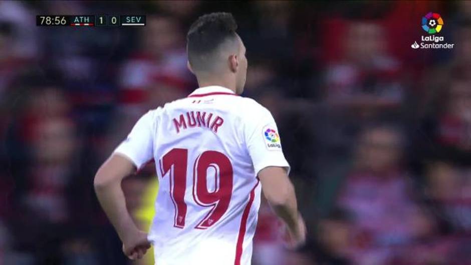 Debut de Munir con el Sevilla FC