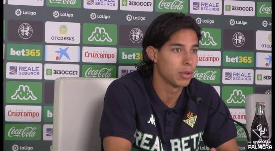 Diego Lainez, nuevo jugador del Betis: "Mi mejor decisión fue venir al Betis"