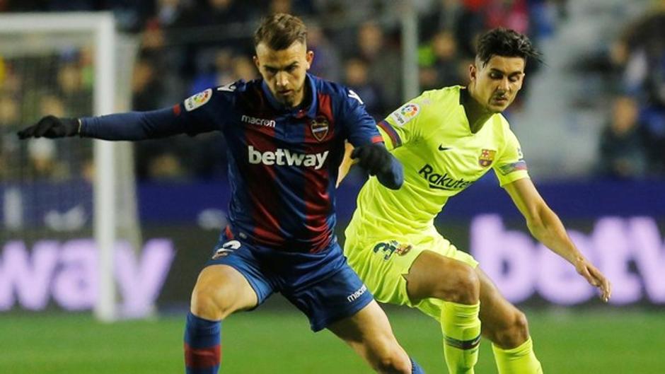 El Levante no denuncia la alineación indebida y el Barcelona quedará impune