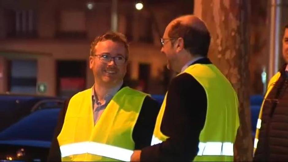 Los conductores VTC cortan La Diagonal para reivindicar su presencia en la reunión con la Generalitat