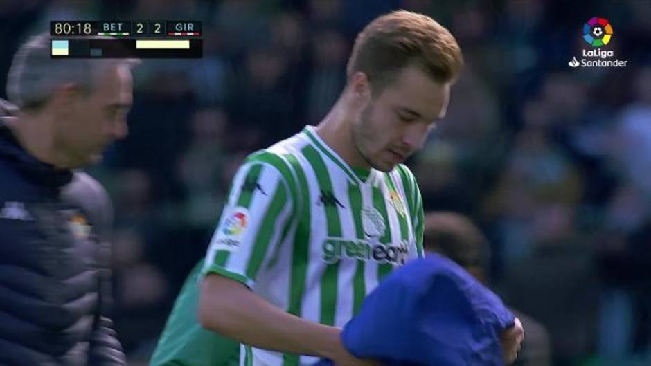 El mejicano Lainez debutó con el Betis ante el Girona