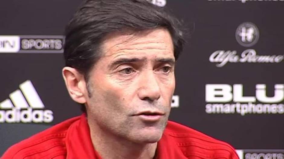 Marcelino dice que el Getafe es un equipo fuerte que utiliza "sus armas"