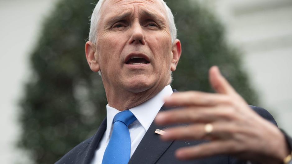 Pence subraya el apoyo de EE.UU. a Guaidó: «Nicolás Maduro es un dictador»