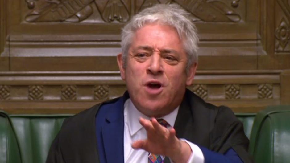 El espectáculo de John Bercow, el «speaker» que anima el Parlamento británico