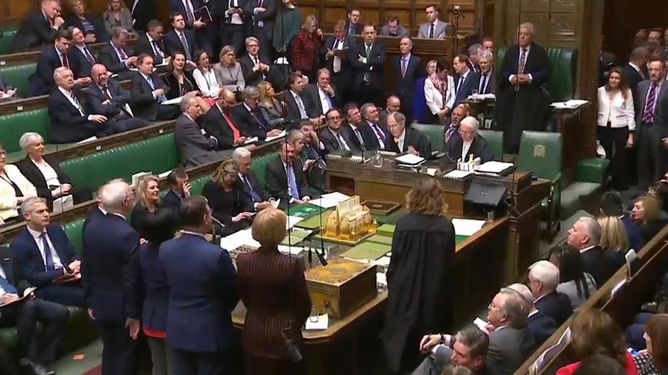 El Parlamento británico tumba la enmienda de los laboristas para rechazar un Brexit sin acuerdo