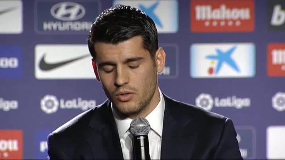 Morata: "La vida ha dado muchos rodeos, pero era el destino que estuviese aquí"