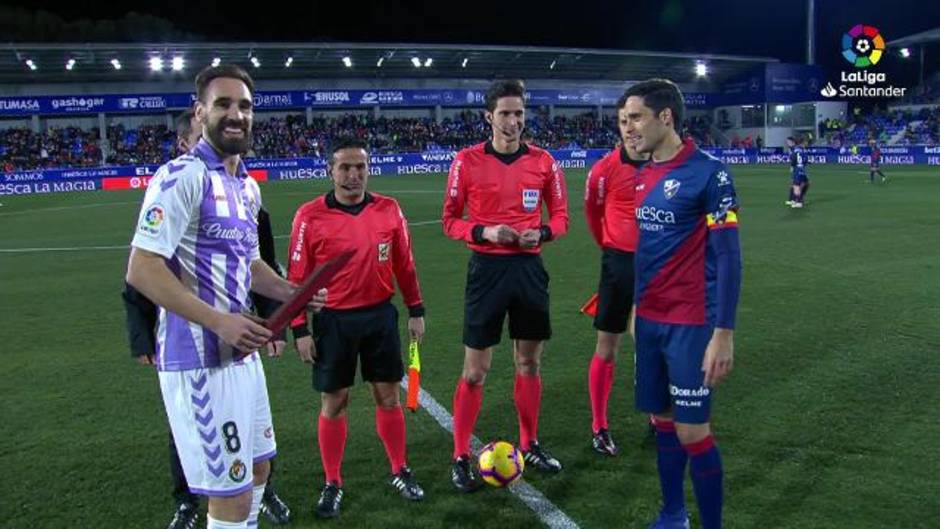 LaLiga (J22) Homenaje a Borja en el Huesca 4 - Real Valladolid 0