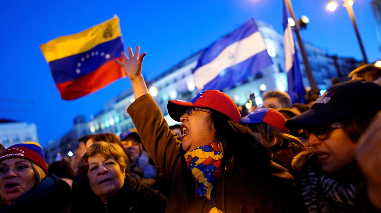 Imágenes de Adrián Delgado e Isabel Permuy ABC