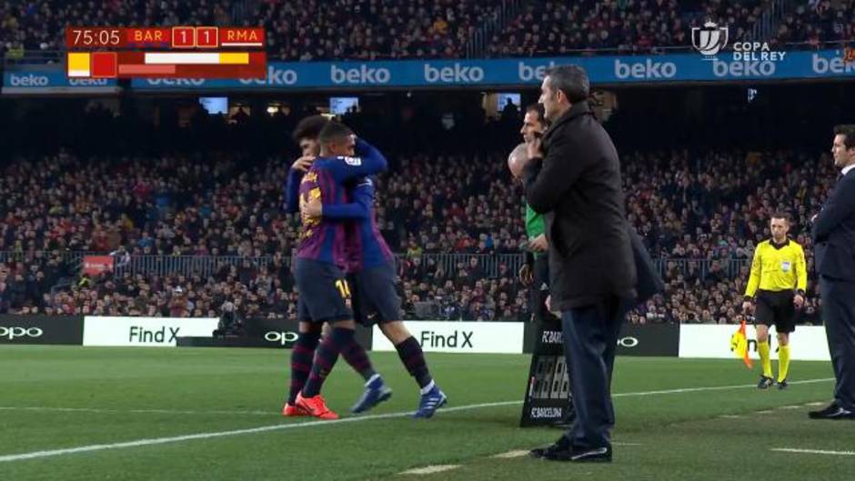 El cambio de Malcom por Aleñá