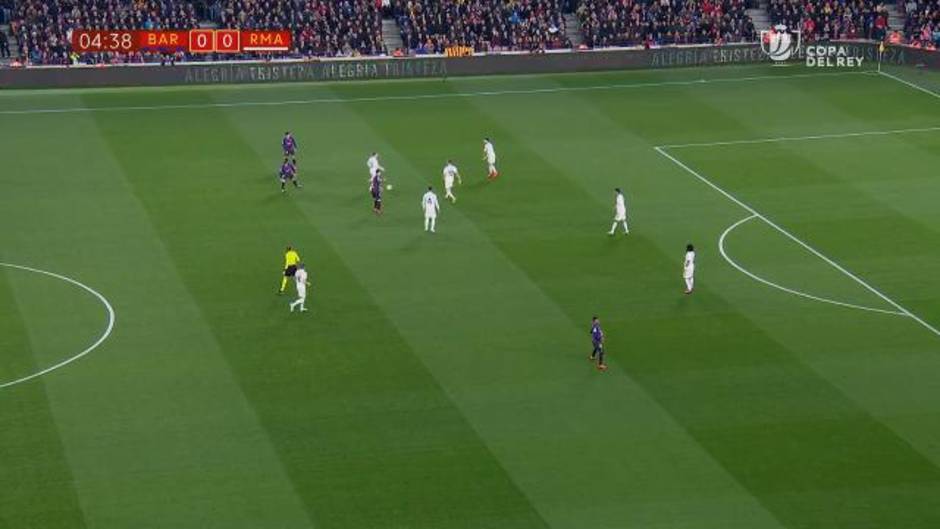 Barça y Madrid notaron la presión al inicio