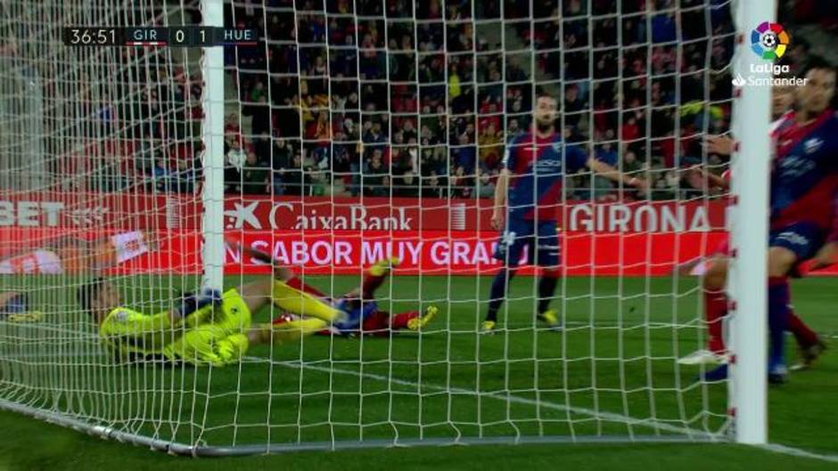 LaLiga Santander (J23): Resumen y goles del Girona 0-2 Huesca