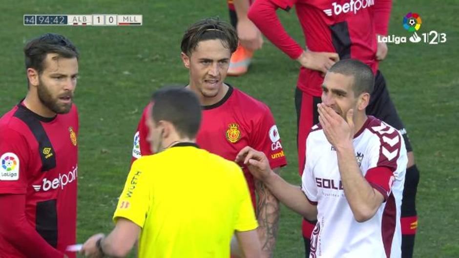 LaLiga123 (J25): Gol deNéstor Susaeta (2-0) en el Albacete 2-0 Mallorca