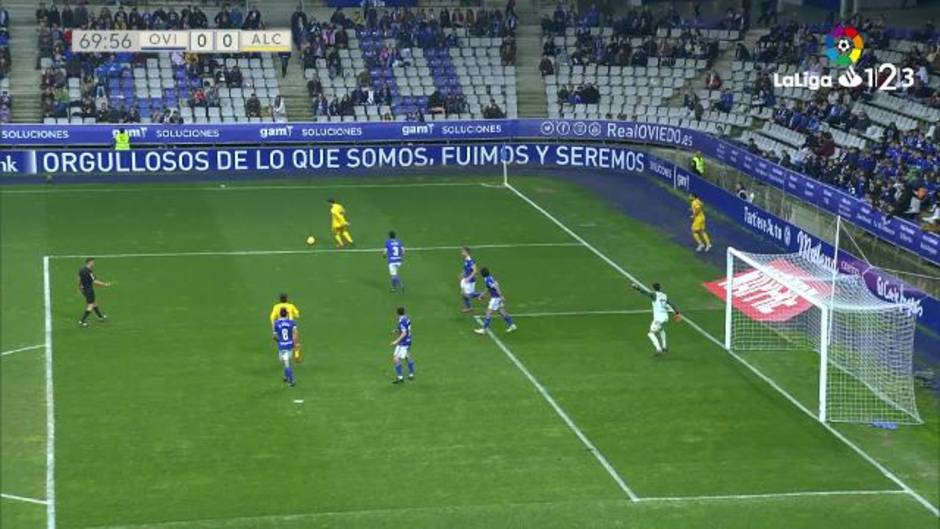 LaLiga 123 (J26): Resumen y gol del Real Oviedo 1-0 Alcorcón