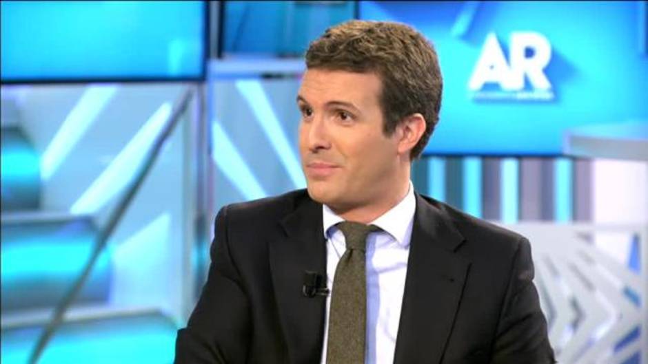 Casado pide que el voto del centro-derecha se concentre en el PP porque lo que cuentan "son los escaños"