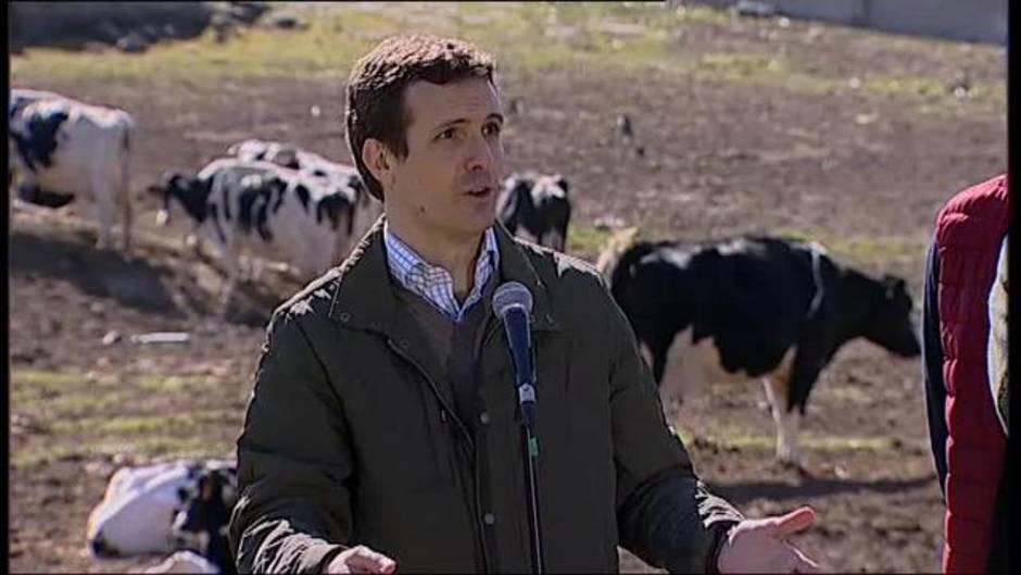 Casado: "Nadie se ha portado tan mal con Rajoy como Pedro Sánchez"