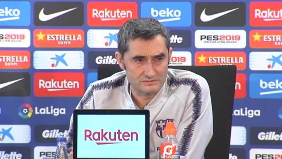 Valverde: "Es difícil prescindir de Suárez, nos garantiza ocasiones"