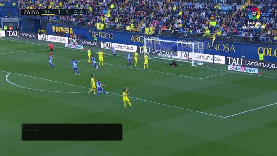 Gol de Inui (1-2) en el Villarreal 1- 2 Alavés