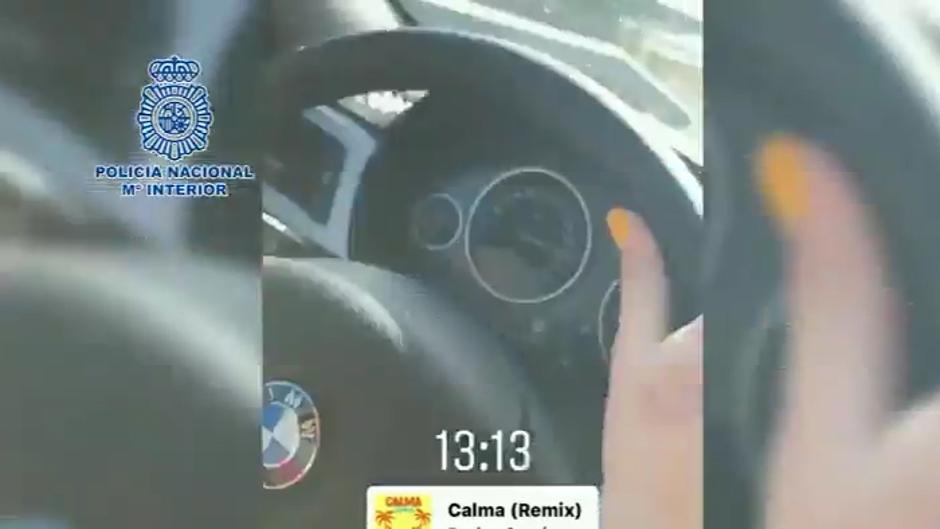 Detenida una menor tras subir un vídeo a Instagram conduciendo a 220 km/h