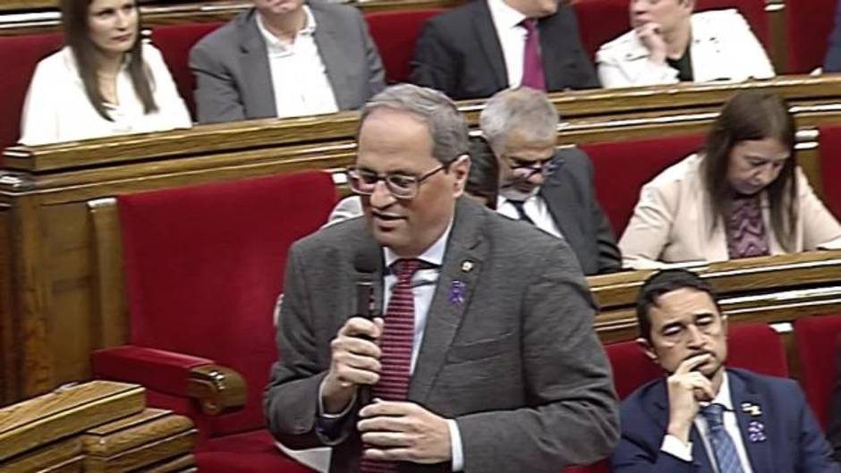 Torra: "Ha mutado de juicio fake a juicio de la vergüenza"