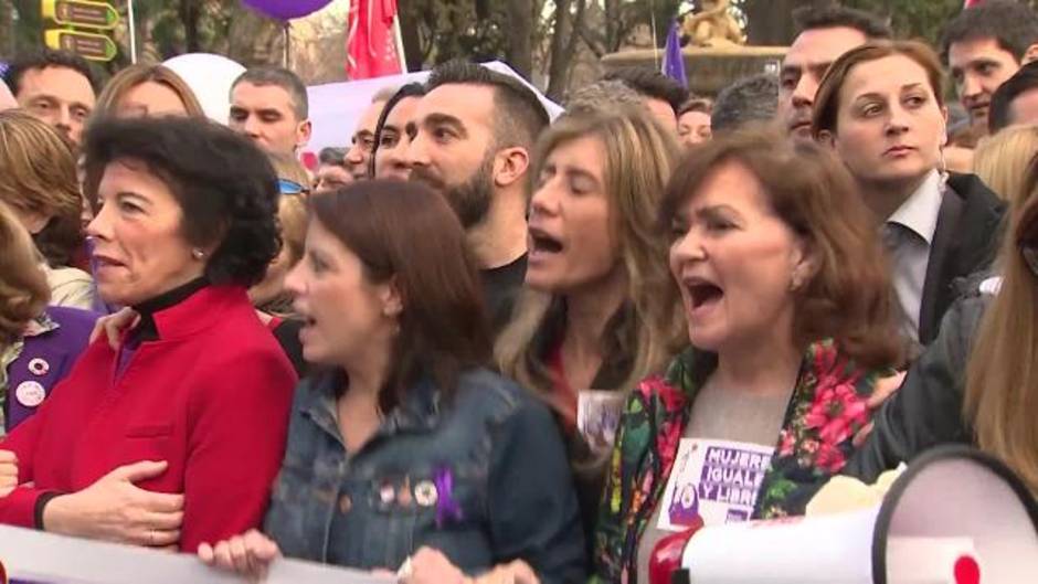 Madrid clama por la igualdad entre hombres y mujeres