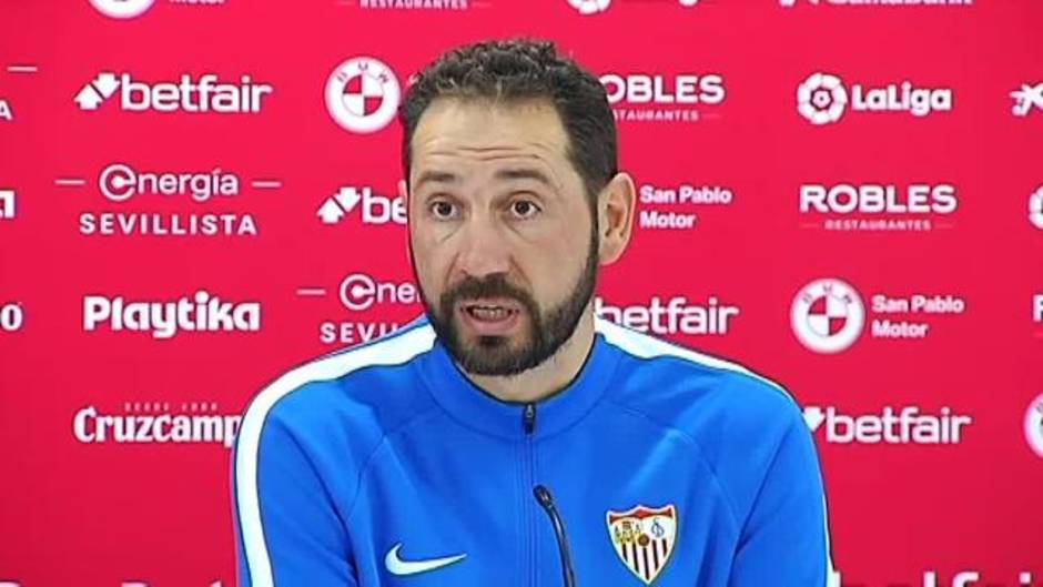 Machín: "En nuestra cabeza sólo está ganar, no pierdo energía en pensar en algo que no es positivo para el equipo"