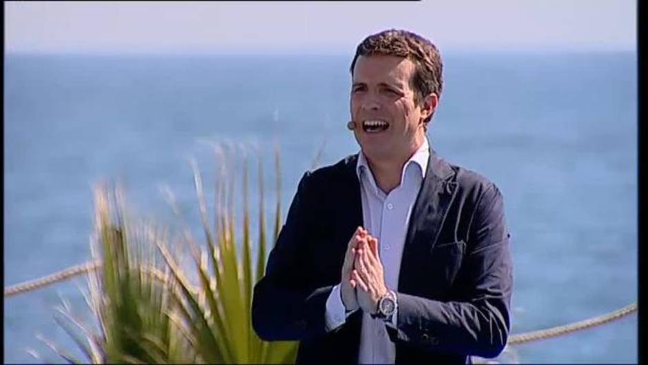 Casado reta a Pedro Sánchez a un debate cara a cara