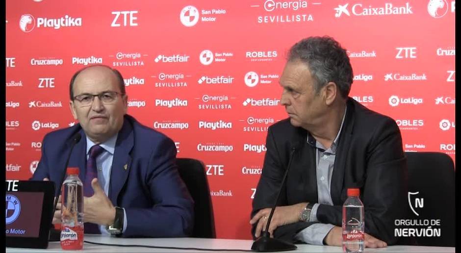 El presidente del Sevilla solo se plantea en estos momentos llevar a cabo proyectos extraordinarios para el crecimiento del club